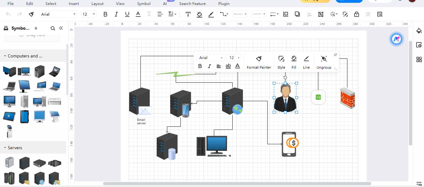 firewall-diagram-customize