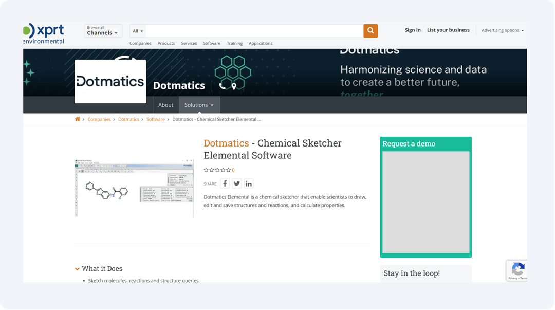 dotmatics software
