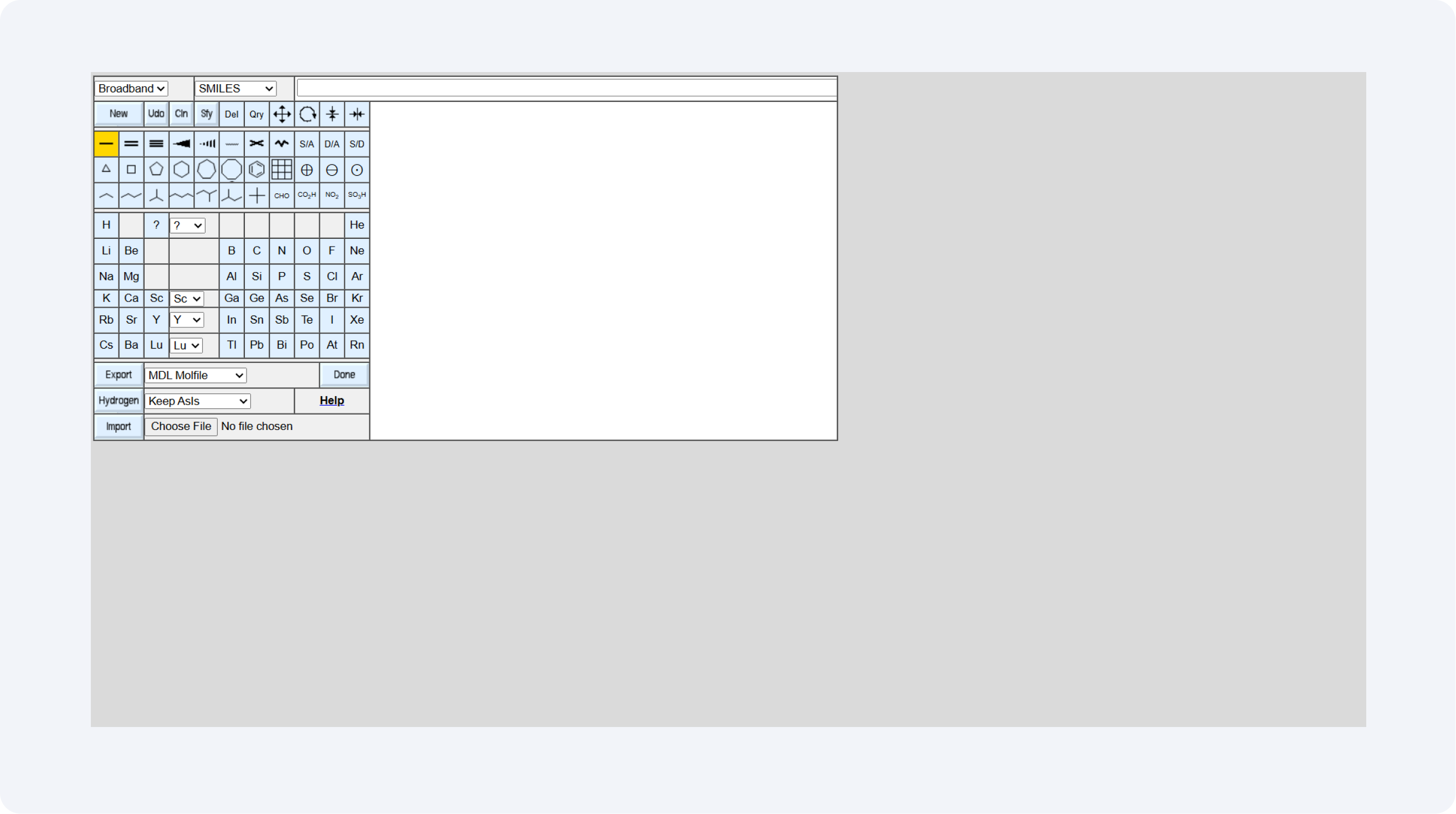 pubchem molecule drawing