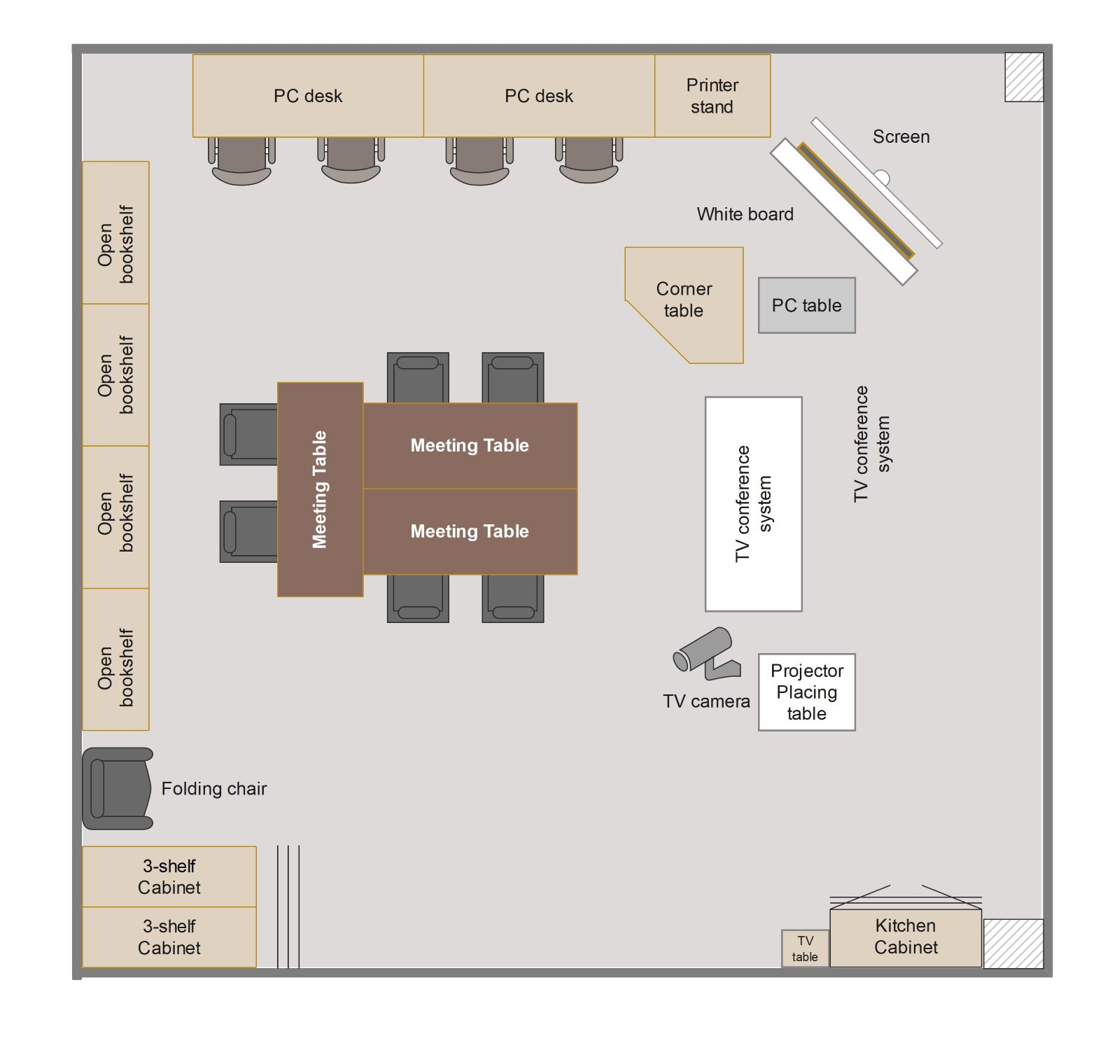classroom floor plan