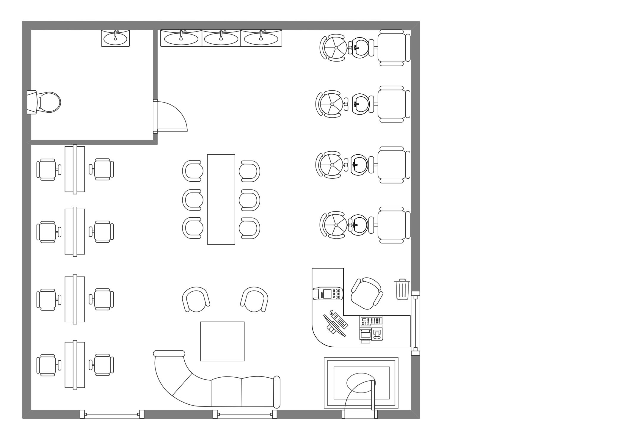 salon floor plan